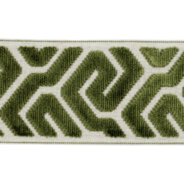 E-Gandhi Tape/Green - Tape Trim - Farmers Branch