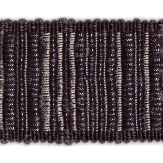 E-Slubmet Tape/Smoke - Tape Trim - Frisco