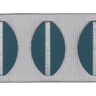E-Wink Tape/Teal - Tape Trim - Houston