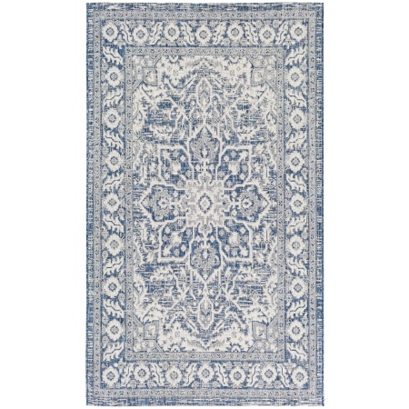 EAGER BLUE Area Rug Cypress