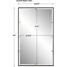 Egon-Rectangular Bronze Mirror