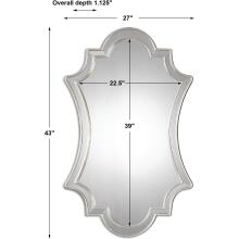 Elara-Antiqued Silver Wall Mirrors