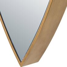 Ellipse-Gold Mirror
