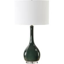 Essex-Green Glass Table Lamp