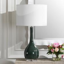 Essex-Green Glass Table Lamp