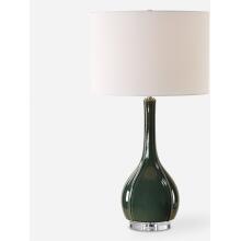 Essex-Green Glass Table Lamp