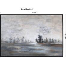 Evening Mist-Landscape Art