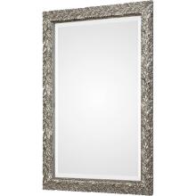 Evelina-Silver Leaves Mirror