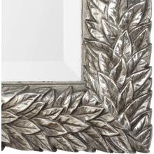 Evelina-Silver Leaves Mirror