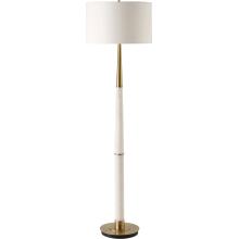Faro-White Marble Floor Lamp