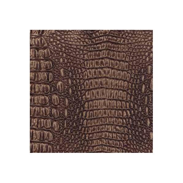 Facrock/Brown - Faux Leathers Fabric Suitable For Upholstery And Pillows Only - Houston