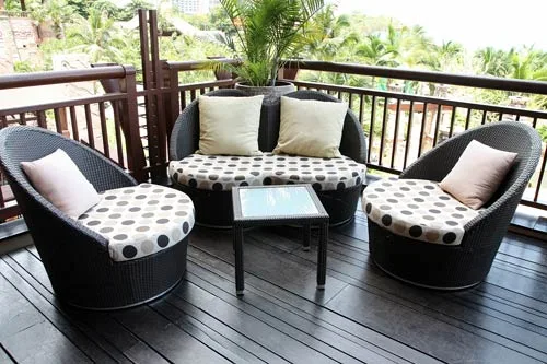 Outdoor Patio Furniture Circle Pattern Fabric Houston Jpg