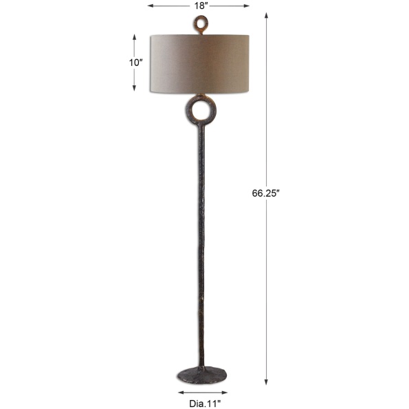 Ferro Cast Iron Floor Lamp