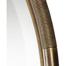 Finnick-Iron Coil Round Mirror