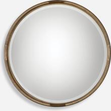 Finnick-Iron Coil Round Mirror