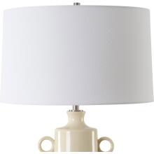 Florero-Pale Yellow Table Lamp