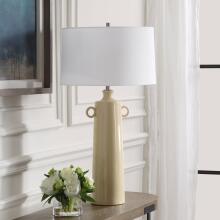 Florero-Pale Yellow Table Lamp