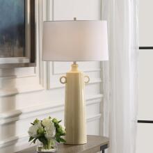 Florero-Pale Yellow Table Lamp