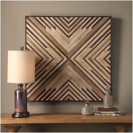 Uttermost Floyd Wooden Wall Art