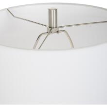 Fountain-White Marble Buffet Lamp