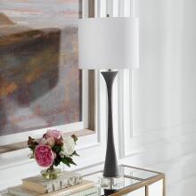 Fountain-Black Stone Buffet Lamp