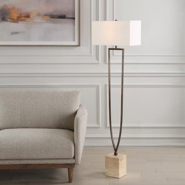 Uttermost Fork In The Road Floor Lamp