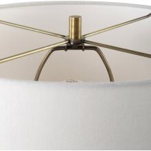 Forage-Dark Scalloped Table Lamp