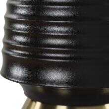 Foster-Black Glaze Table Lamp