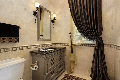 Freshen Up Your Bathroom With Fabric Katy Tx Jpg