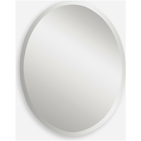 Frameless-Frameless Vanity Oval Mirrors