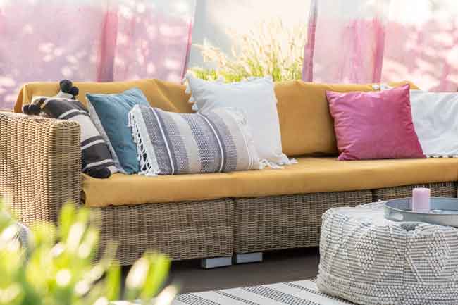 diy outdoor furniture reupholstering fabric store Katy