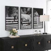 Galloping Forward-Framed Prints