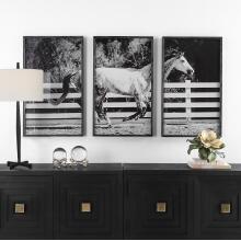 Galloping Forward-Framed Prints