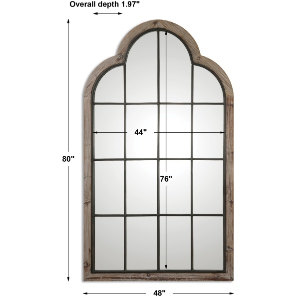 Gavorrano Oversized Arch Mirror