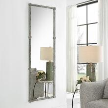 Gattola-Gray Wash Dressing Mirror
