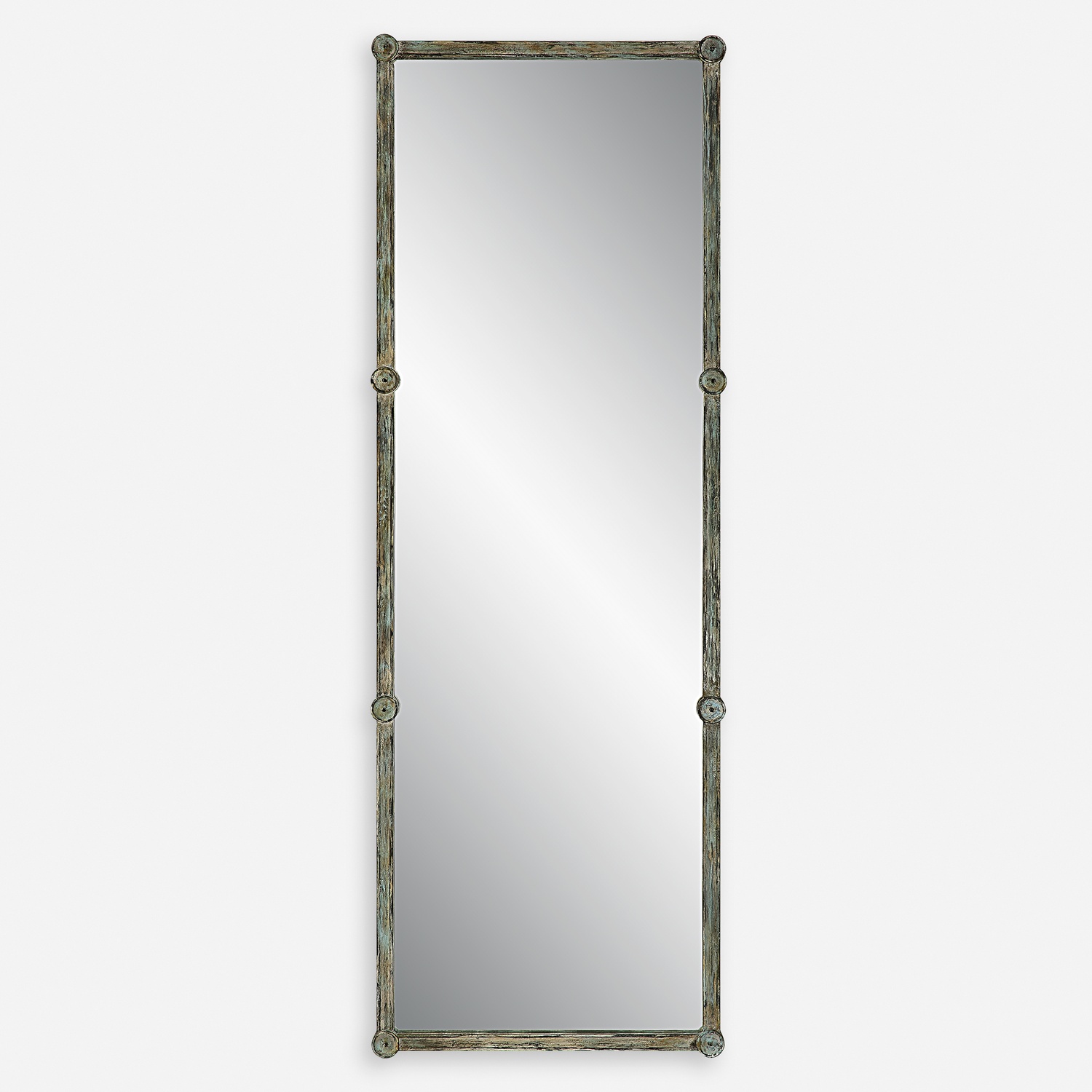 Gattola-Gray Wash Dressing Mirror