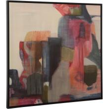 Geranium And Ginger-Abstract Art