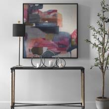 Geranium And Ginger-Abstract Art
