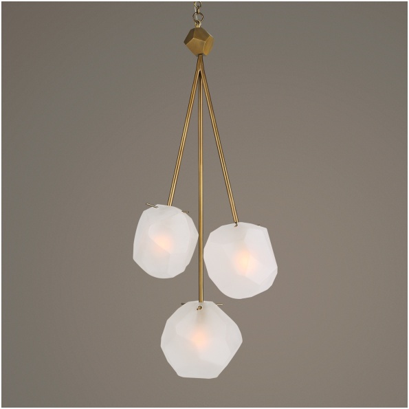 Uttermost Geodesic 3 Light Pendant