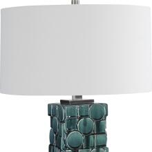 Geometry-Green Table Lamp