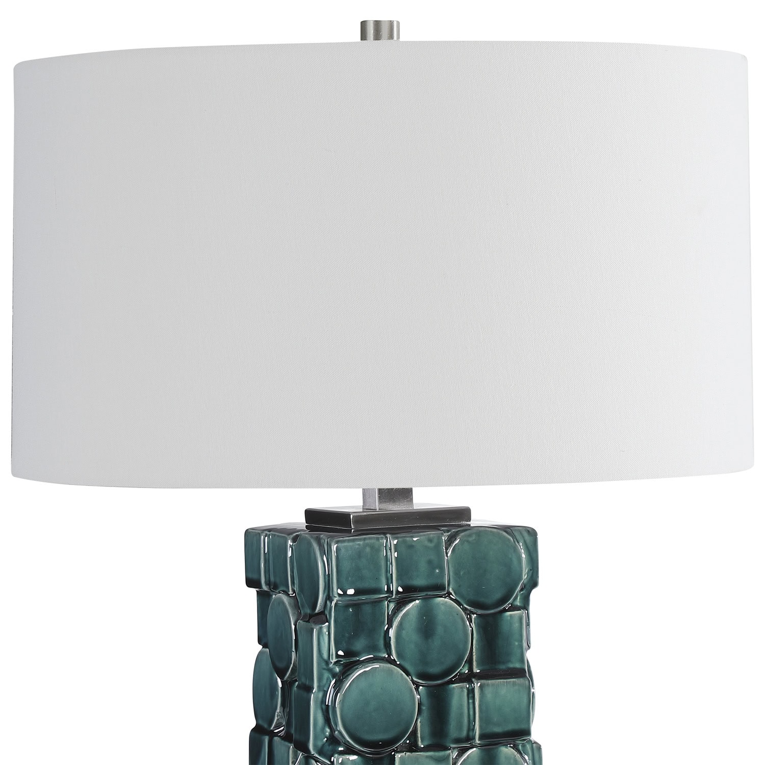 Geometry-Green Table Lamp
