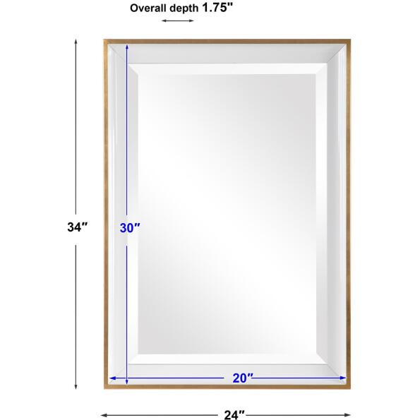 Gema White Mirror