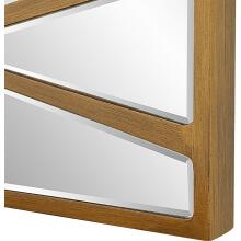 Gentry-Oversized Gold Mirror