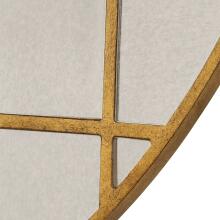 Geometric-Geometric Round Mirror