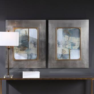 Uttermost Gilded Whimsy Abstract Prints