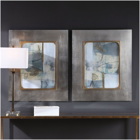 Uttermost Gilded Whimsy Abstract Prints