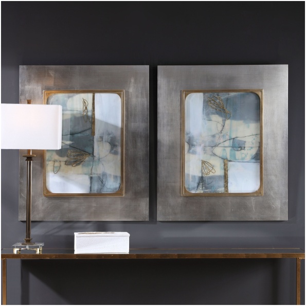 Uttermost Gilded Whimsy Abstract Prints