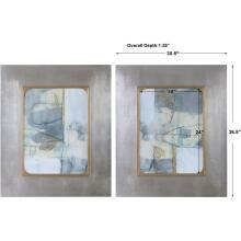 Gilded Whimsy-Abstract Print