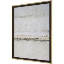 Gilded Horizon-Abstract Landscape Art