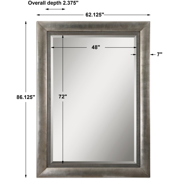 Gilford Antique Silver Mirror